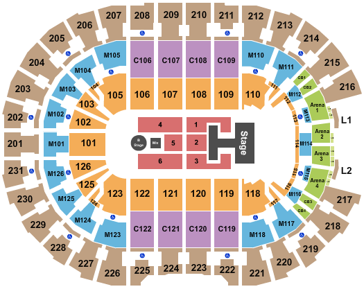 Rocket Mortgage FieldHouse Seating Chart: Disney - Descendants