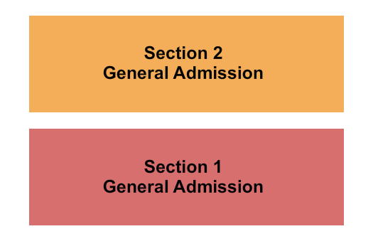 Rockwell At The Complex Seating Chart: GA 1 & 2