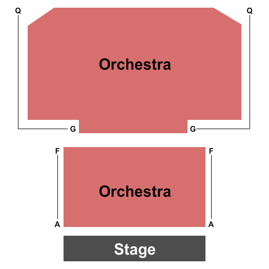 Rodey Theatre At UNM Seating Chart