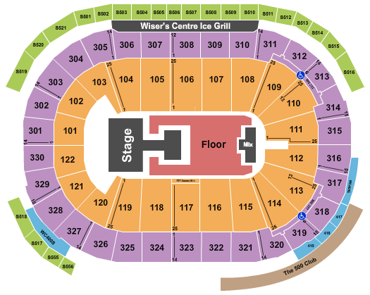 Rogers Arena Seating Chart: Aespa
