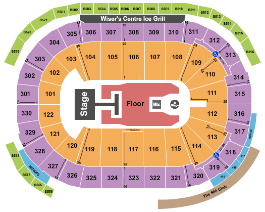 Rogers Arena Seating Chart: Disney Descendants