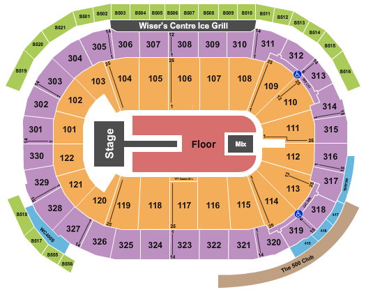 Rogers Arena Seating Chart: Future