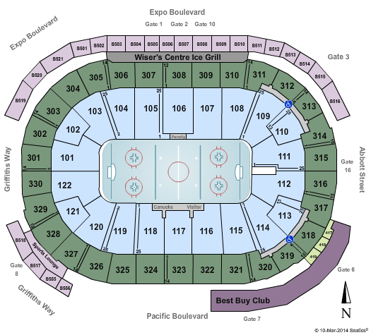 Vancouver Canucks Vs. Toronto Maple Leafs Tickets 