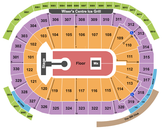 Rogers Arena Seating Chart: Kygo