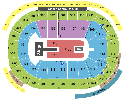 Rogers Arena Seating Chart: Laufey