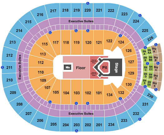 Rogers Place Seating Chart
