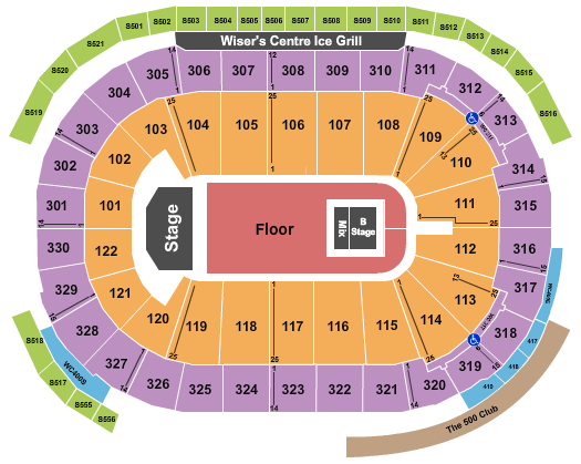 Rogers Arena Seating Chart: Tyler The Creator