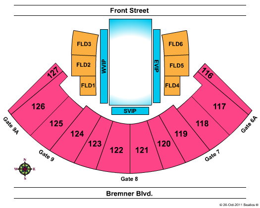 Rogers Centre Seating Chart