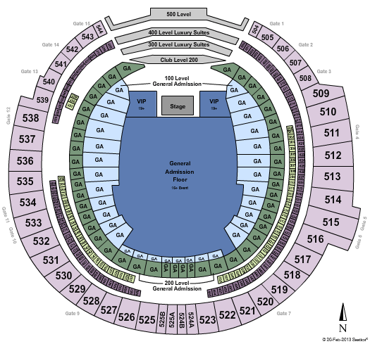 Rogers Centre Seating Chart