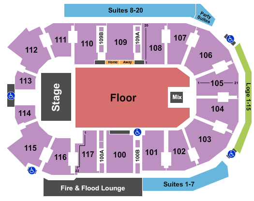 Rogers Forum Seating Chart: Lynyrd Skynyrd