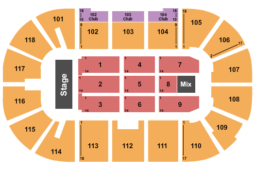 Leon S Centre Seating Chart