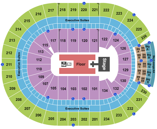Rogers Place Seating Chart: Def Leppard