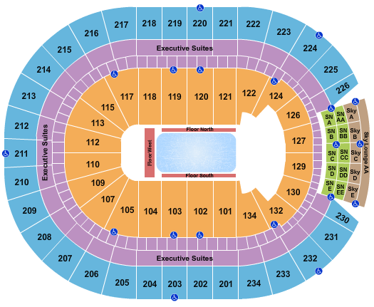 Rogers Place Seating Chart: Disney On Ice