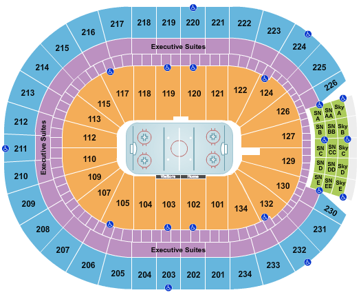 Maple Leafs Seating Chart