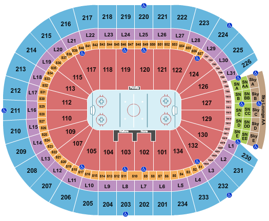 Rogers Place Seating Chart: Hockey 2