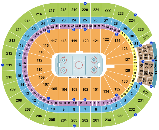 Rogers Place Seating Chart: Hockey 2