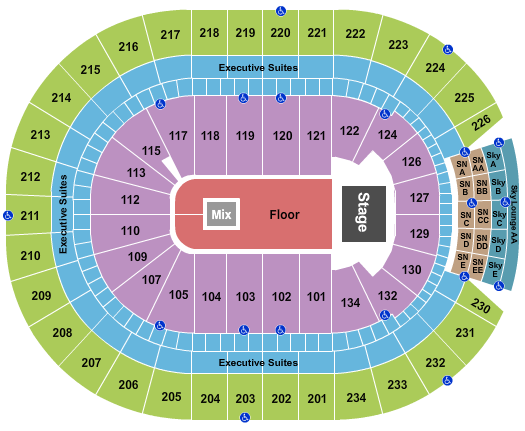 Rogers Place Seating Chart: Endstage 3