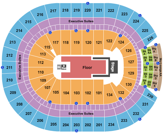 Rogers Place Seating Chart: Jelly Roll