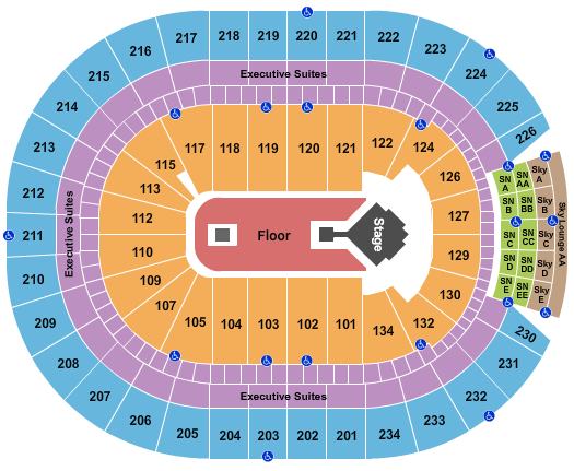 Rogers Place Seating Chart: Keshi