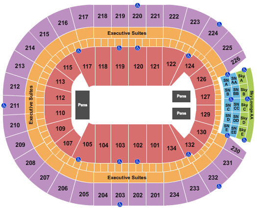 Rogers Place Seating Chart: PBR
