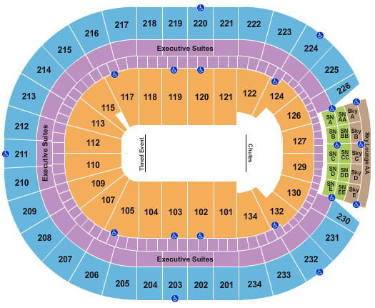 Rogers Place Seating Chart: Rodeo