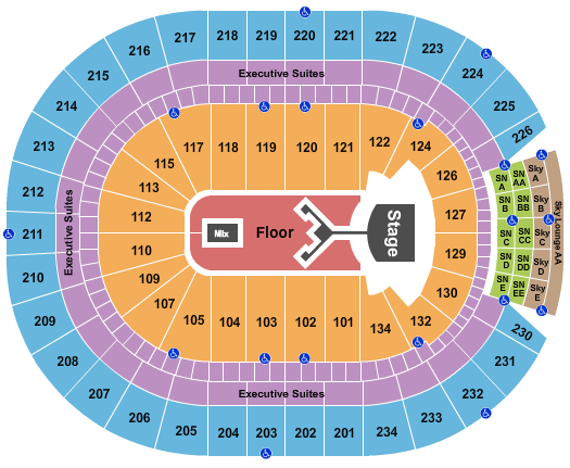 Rogers Place Seating Chart: Shinedown