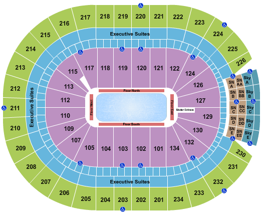 Rogers Place Seating Chart: Stars On Ice