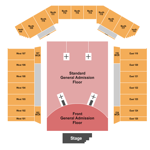 Rogers Stadium At Downsview Airport Seating Chart: Coldplay