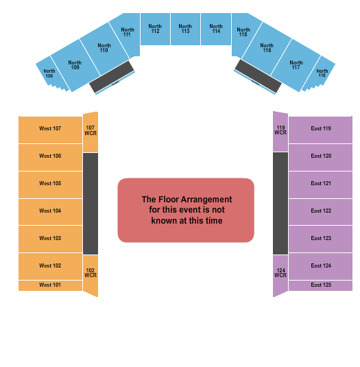 Rogers Stadium At Downsview Airport Seating Chart: Generic Floor