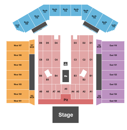 Rogers Stadium At Downsview Airport Seating Chart: Mumford & Sons