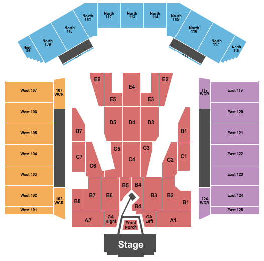 Rogers Stadium At Downsview Airport Seating Chart: Noah Kahan