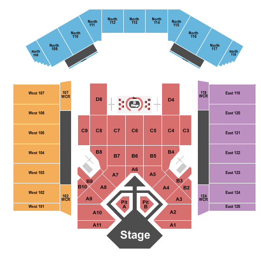 Rogers Stadium At Downsview Airport Seating Chart: Usher