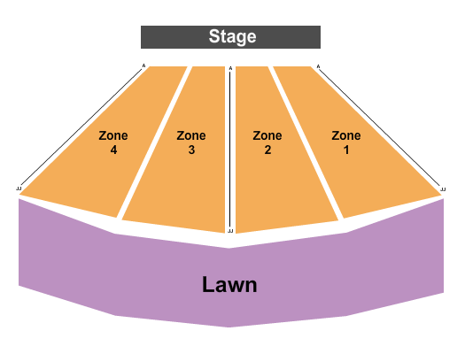 The Obsidian Spirits Amphitheater Seating Chart: Endstage 2