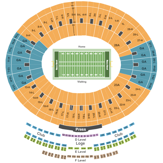 Rose Bowl Tickets Pasadena CA Rose Bowl Events 2016 Schedule 