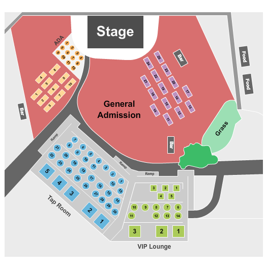 Round Mountain Cider Mill Seating Chart: Endstage