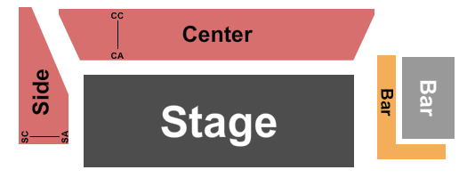 Roxy Regional Theatre Seating Chart: Endstage 2