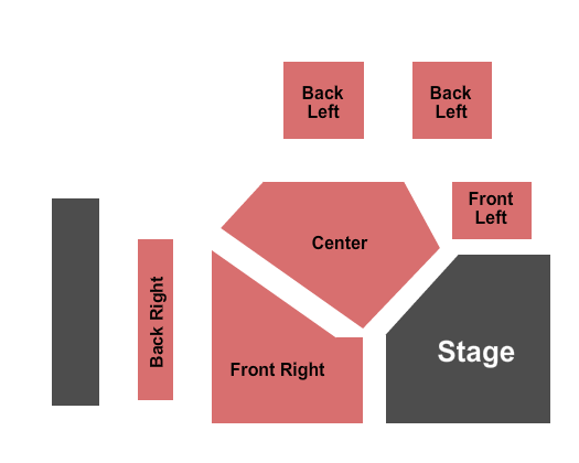 Roxy Theatre - CA Map