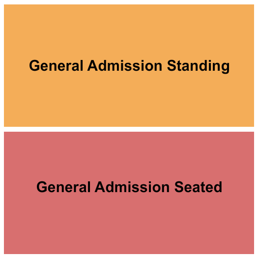 Roxy Theatre - CA Seating Chart: GA Seated & Standing