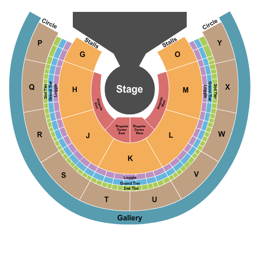 Royal Albert Hall Seating Chart: Cirque