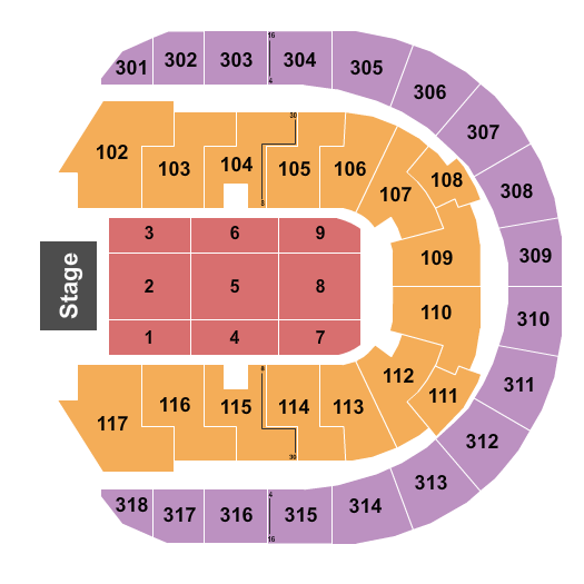 Royal Arena - Copenhagen Seating Chart: Andre Rieu