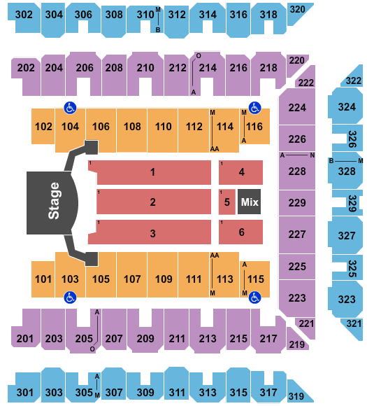 Pechanga Arena Seating Chart Jonas Brothers