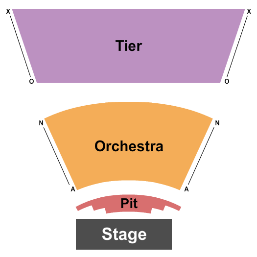 Rozsa Center For Performing Arts Seating Chart: Endstage