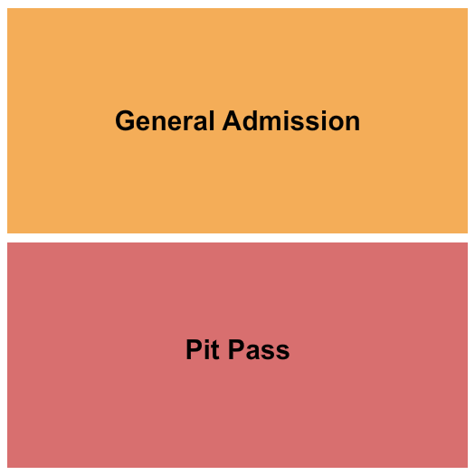 Running Aces Seating Chart: GA & Pit Pass