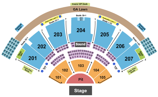 Ruoff Music Center Seating Chart: Kid Cudi