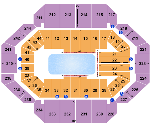 Rupp Arena At Central Bank Center Seating Chart: Disney On Ice