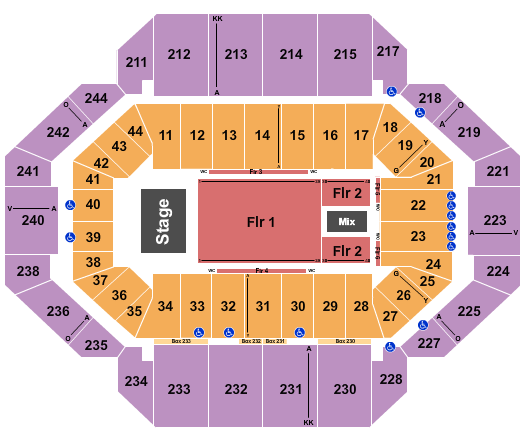 Rupp Arena At Central Bank Center Seating Chart: Lil Wayne