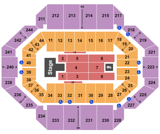 Rupp Arena At Central Bank Center Seating Chart: Matt Rife