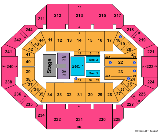 Rupp Arena Seating Chart