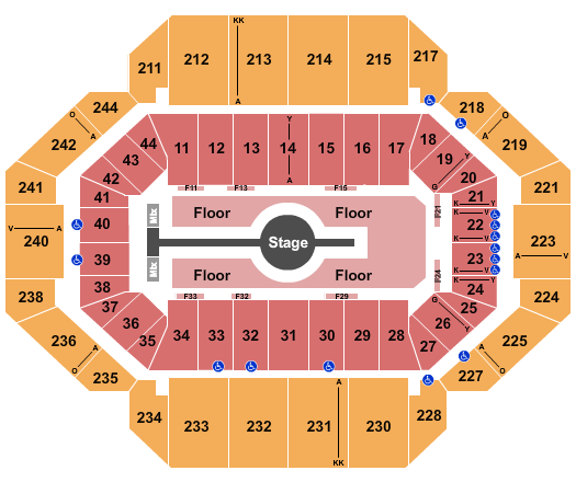 Rupp Arena At Central Bank Center Seating Chart: Rod Wave