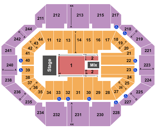 Rupp Arena At Central Bank Center Map